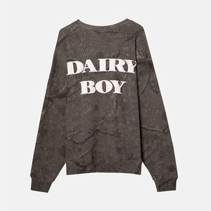 Dairy Boy River Camo Crewneck Size Medium